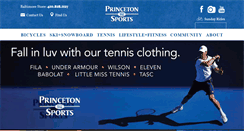 Desktop Screenshot of princetonsports.com